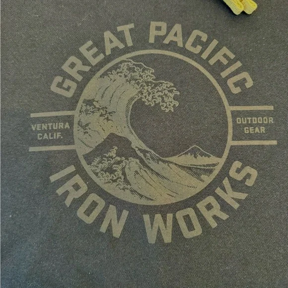 EUC! Patagonia Great Pacific Iron Works Hoodie, sz M - Picture 3 of 9